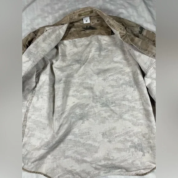 Columbia Men’s XL River Lodge Camo Shirt Hunting Fishing Outdoor Button Up - Picture 15 of 15
